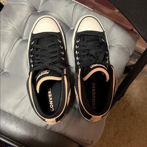 Converse Women's Black and White Sneakers